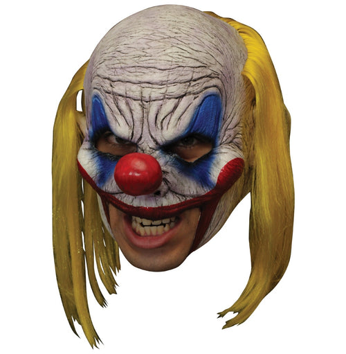 Attached hair and red nose