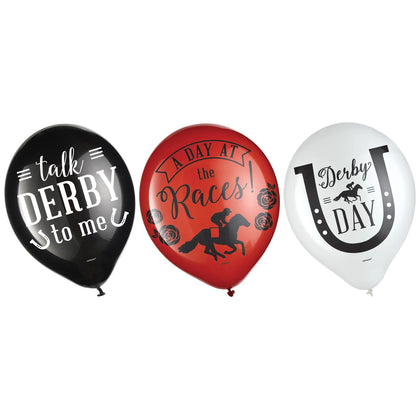 Derby Day Latex Balloons 15ct