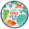 Dino-Mite 9in Round Plates 8ct | Kid's Birthday
