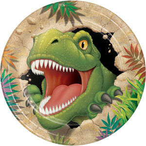 Dino Blast Dinner Plate 8ct