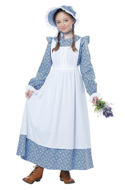 Pioneer Dress with pinafore