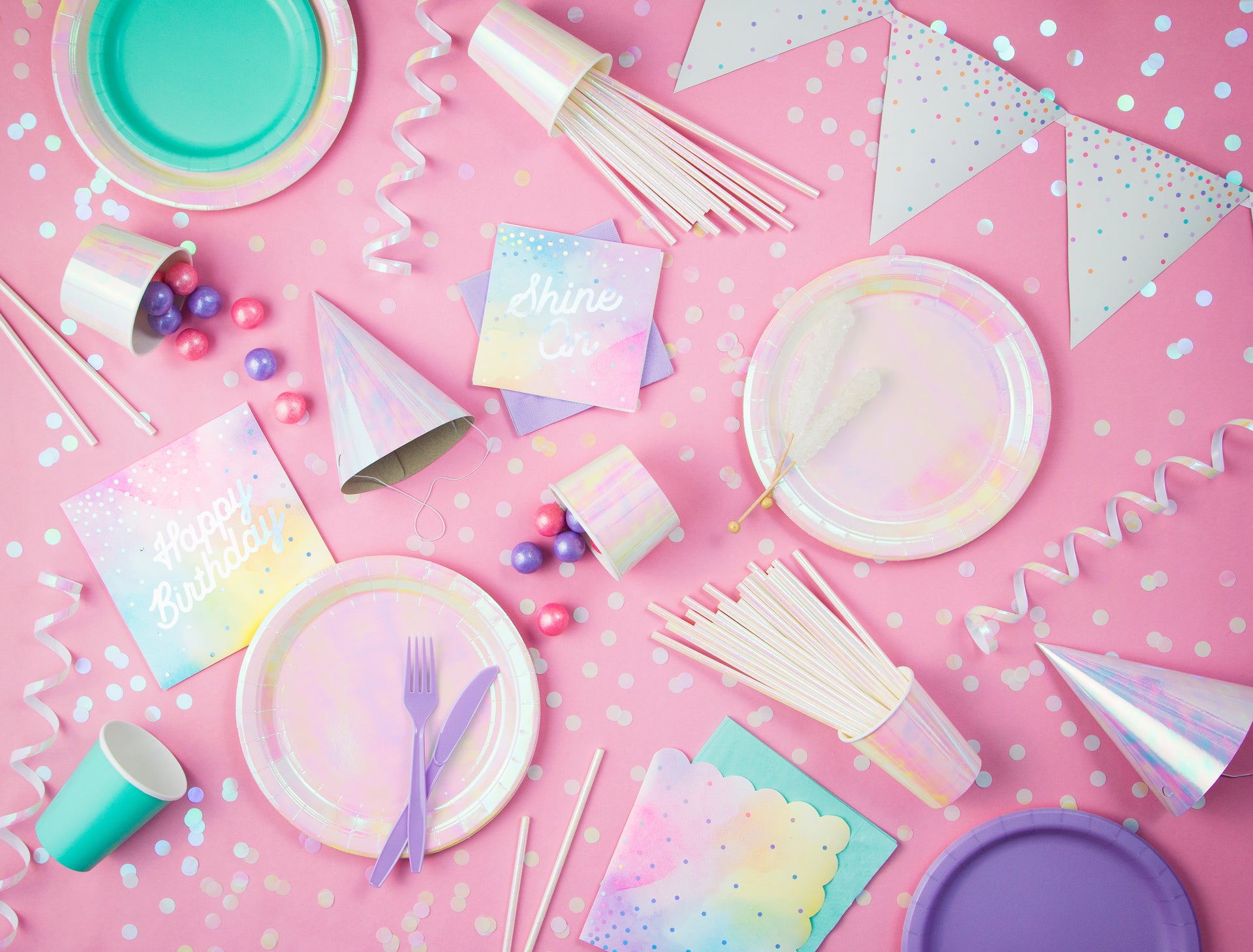 Pastel Luncheon Napkins | General Entertaining