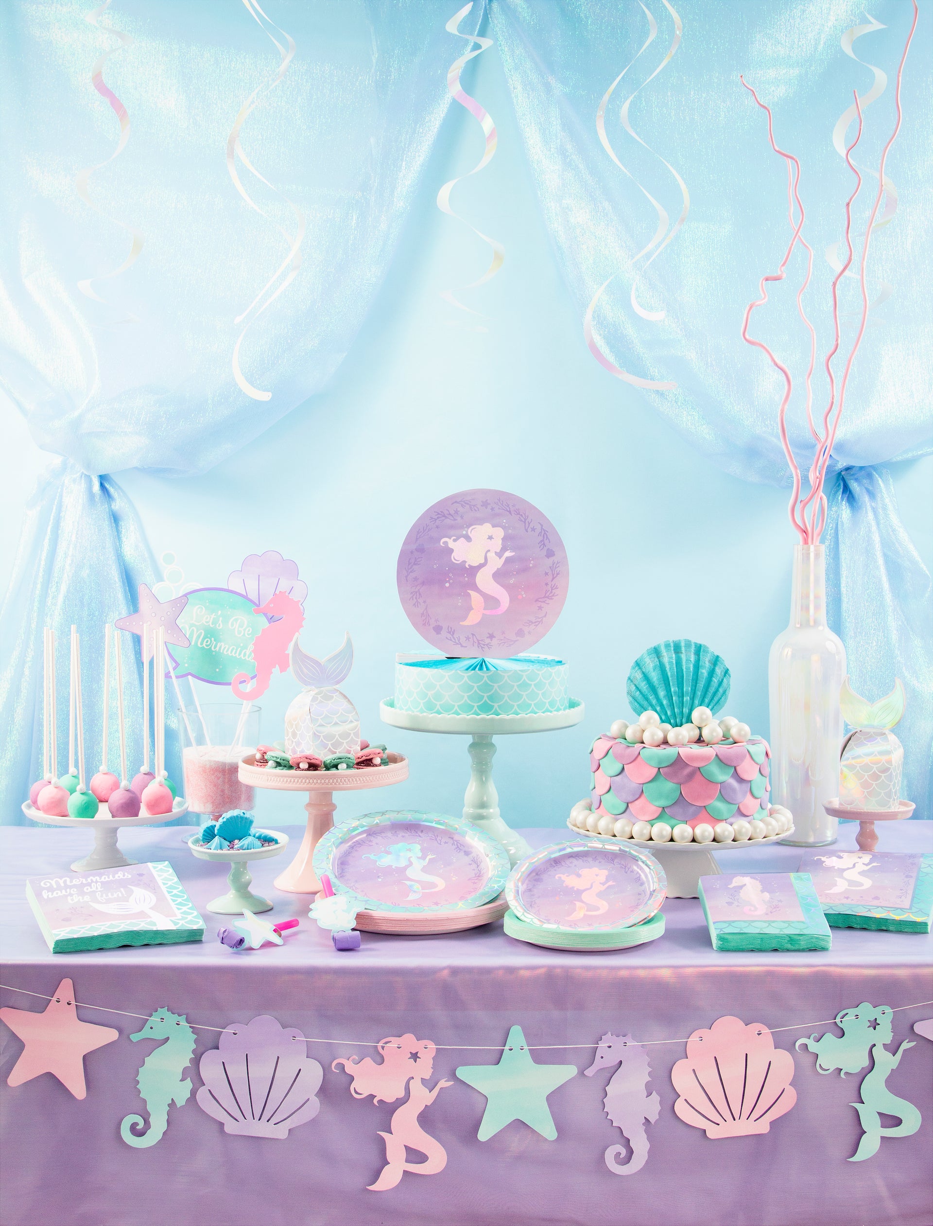 Mermaid Shine Luncheon Napkins 16ct | Kid's Birthday
