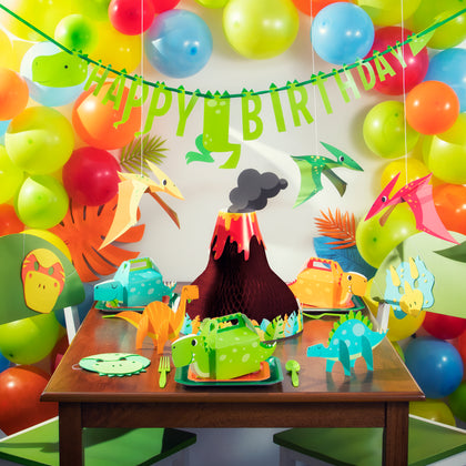 Dinosaur Friends Ribbon Banner Streamer | Kid's Birthday