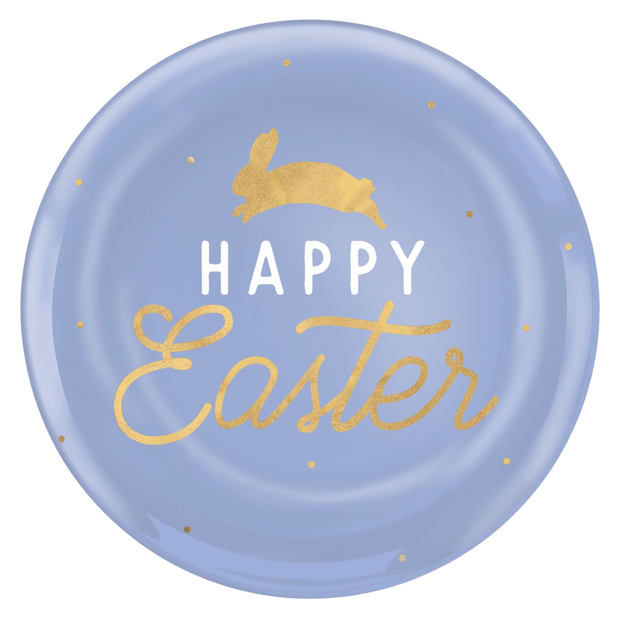 Happy Easter Bunny 10in Plastic Plates 10ct | Easter
