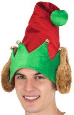 Jingle bells on points of hat