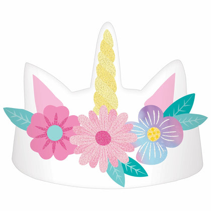 Enchanted Unicorn Paper Crown