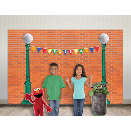 Sesame Street Backdrop Kit | Kid's Birthday