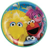 Sesame Street 9in Round Plates 8ct | Kid's Birthday