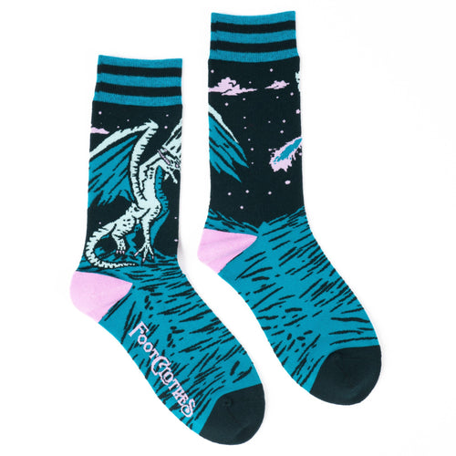 evil dragon socks
