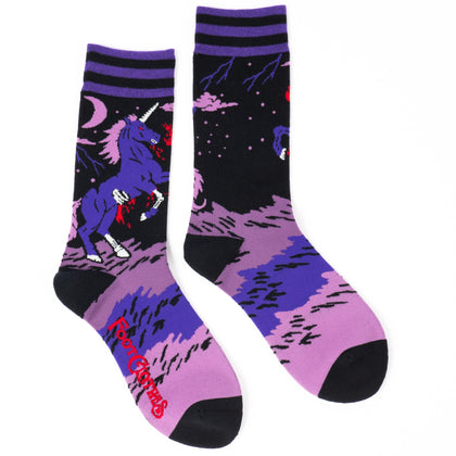 Evil AF Unicorn Socks | Foot Clothes