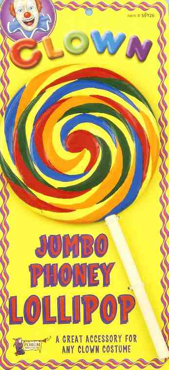 Round Swirly Lollipop Prop