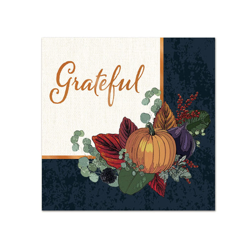 Fall Thanksgiving Beverage Napkins 16ct | Thanksgiving