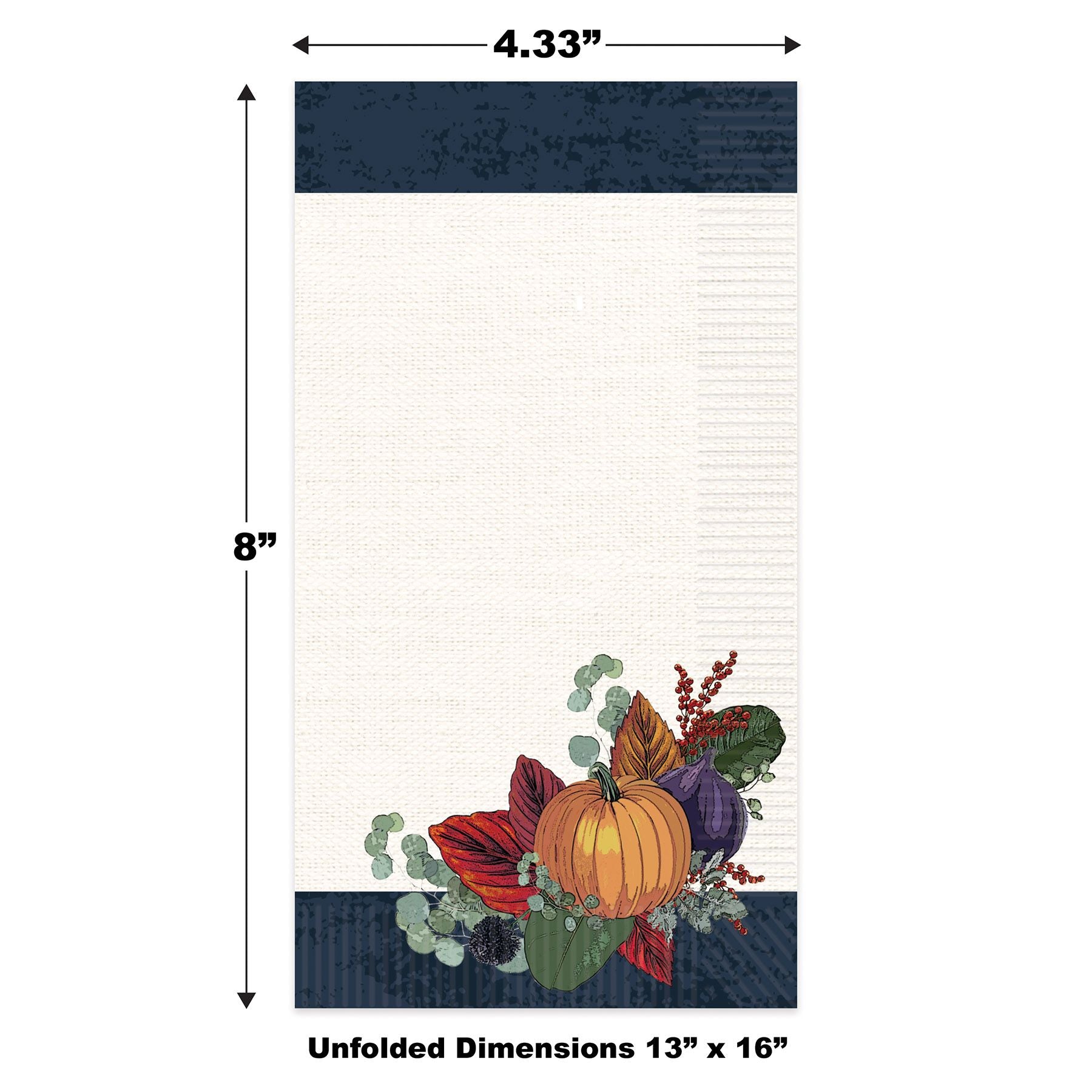 Fall Thanksgiving Guest Towels 16ct | Thanksgiving