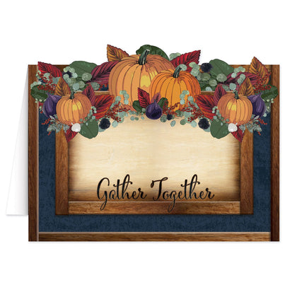 Fall Thanksgiving Table Cards 8ct | Thanksgiving