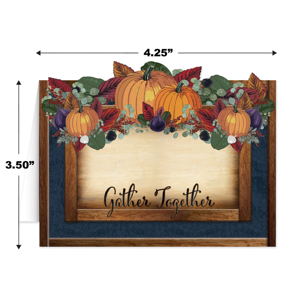 Fall Thanksgiving Table Cards 8ct | Thanksgiving
