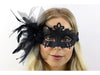Feather and Ribbon Fancy Eye Mask