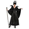 Black gown, headpiece, shoulder pieces and brooch