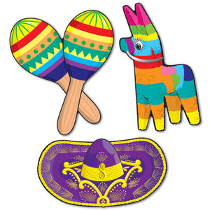 Fiesta Cutouts 3ct 