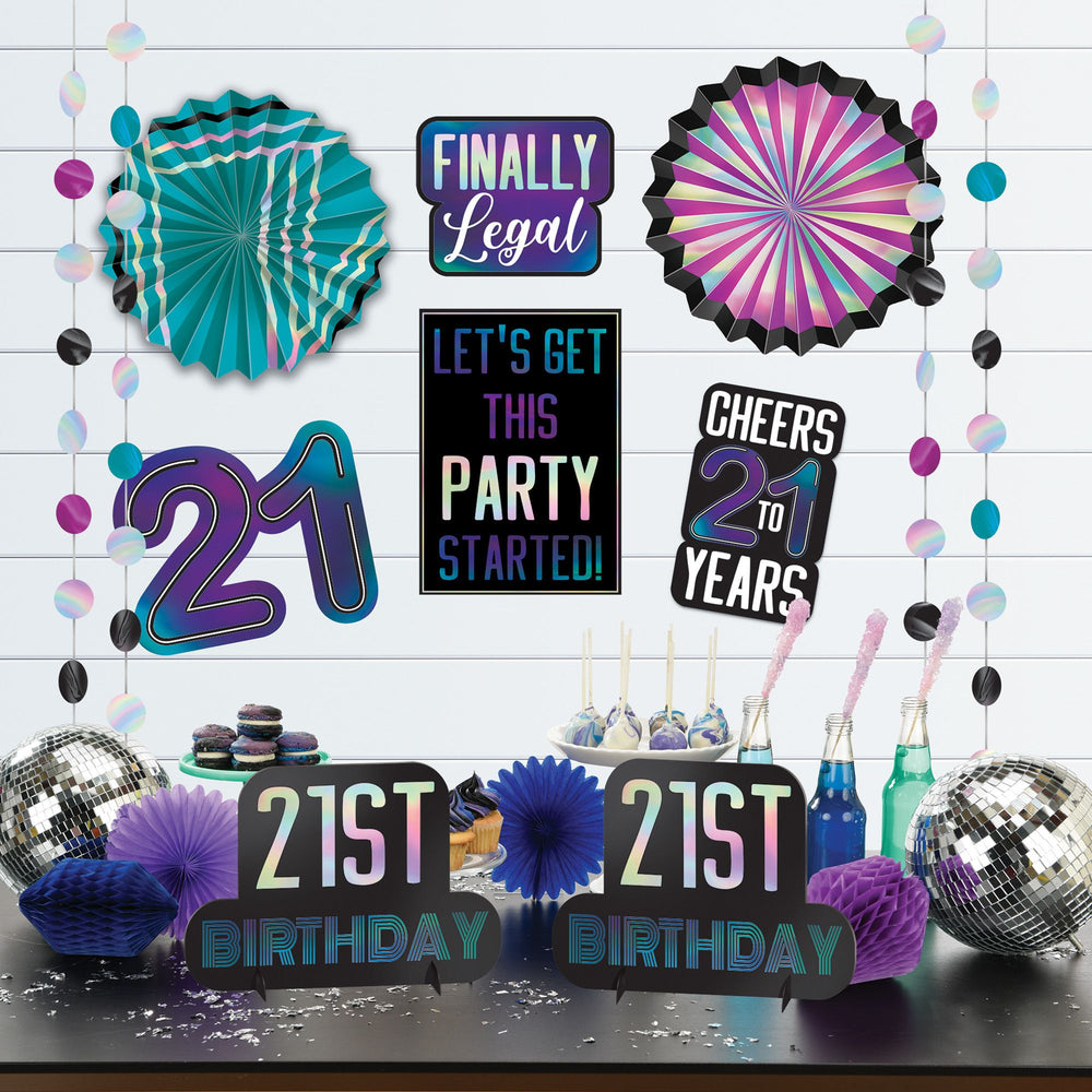 Finally 21 Room Decorating Kit | Milestone Birthday