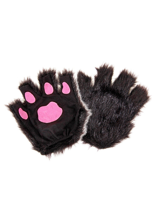 Black Fingerless Paws