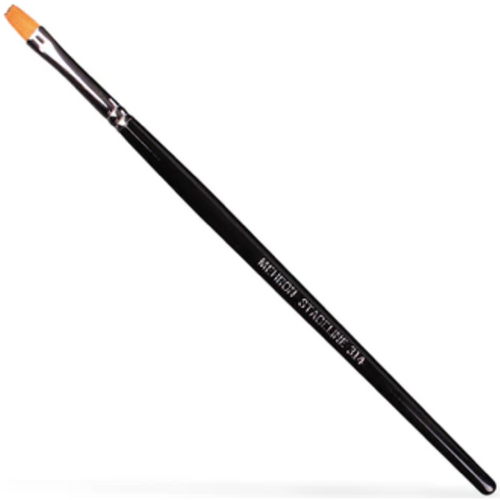 Flat End Mehron Brush 3/16"