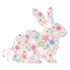 Floral Bunny Embellished Cutout
