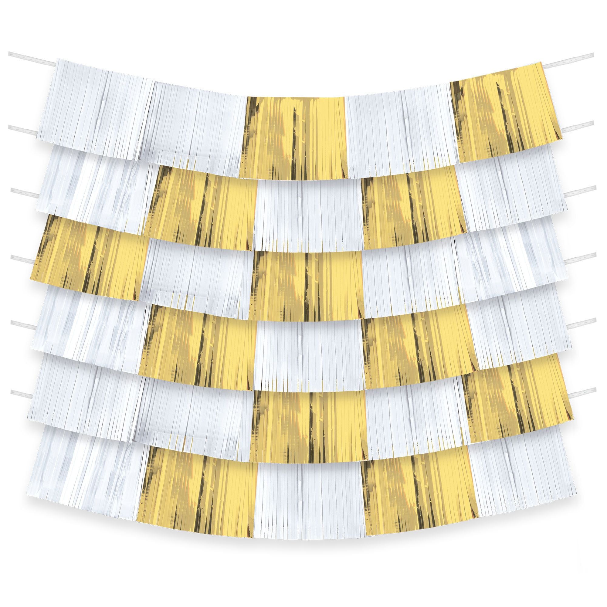 Foil Decorating Backdrop - Gold