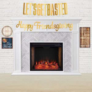 Foil Friendsgiving Streamer Set | Thanksgiving