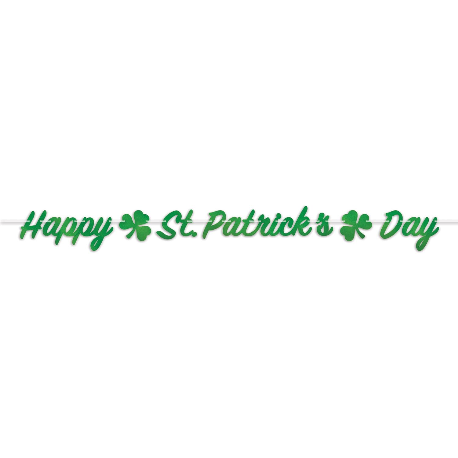 Foil Happy St. Patrick's Day Streamer