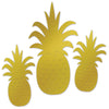 Foil Pineapple Silhouettes