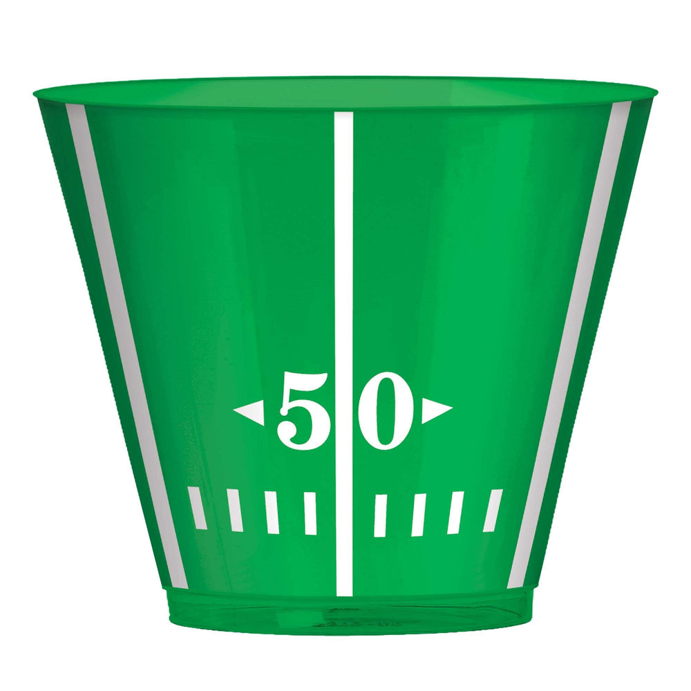 Football Plastic Tumblers 24ct | Football