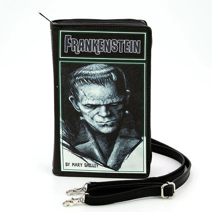 Frankenstein Book Clutch Bag In Vinyl | Halloween