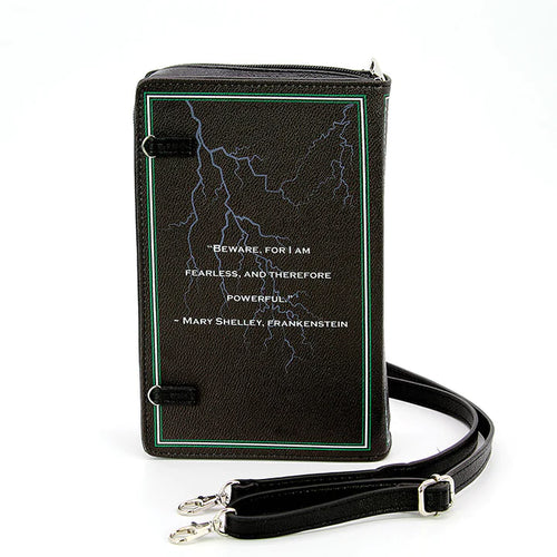 Frankenstein Book Clutch Bag In Vinyl | Halloween