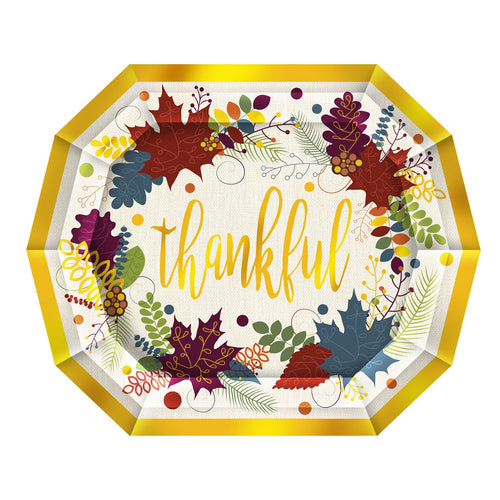 Friendsgiving Dinner Plates 8ct | Thanksgiving