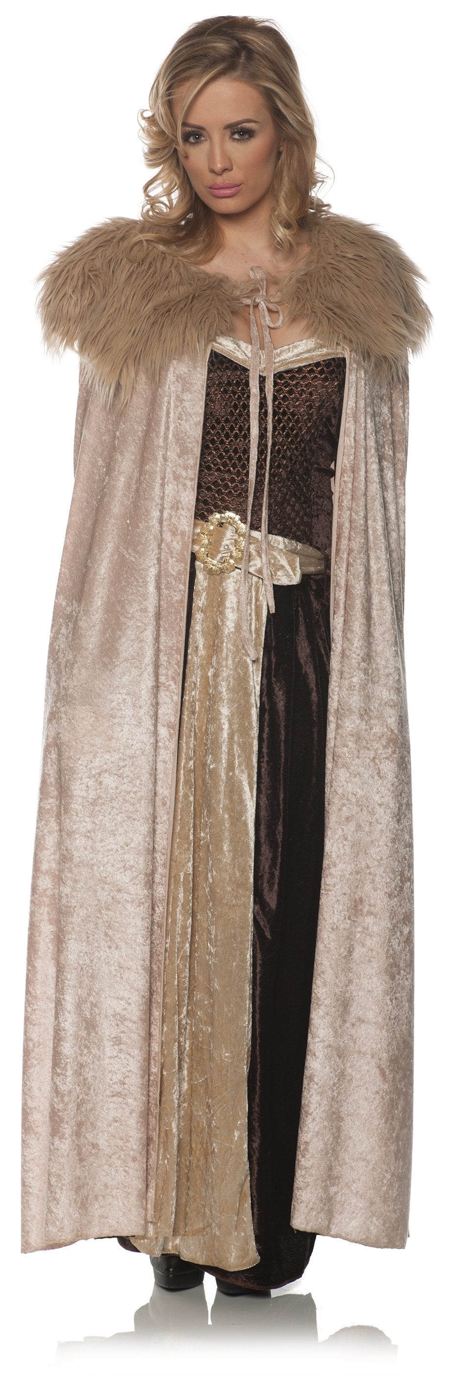 Full length with tie closure