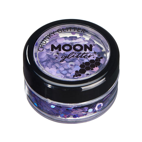 Holographic Chunky Glitter | Moon Glitter