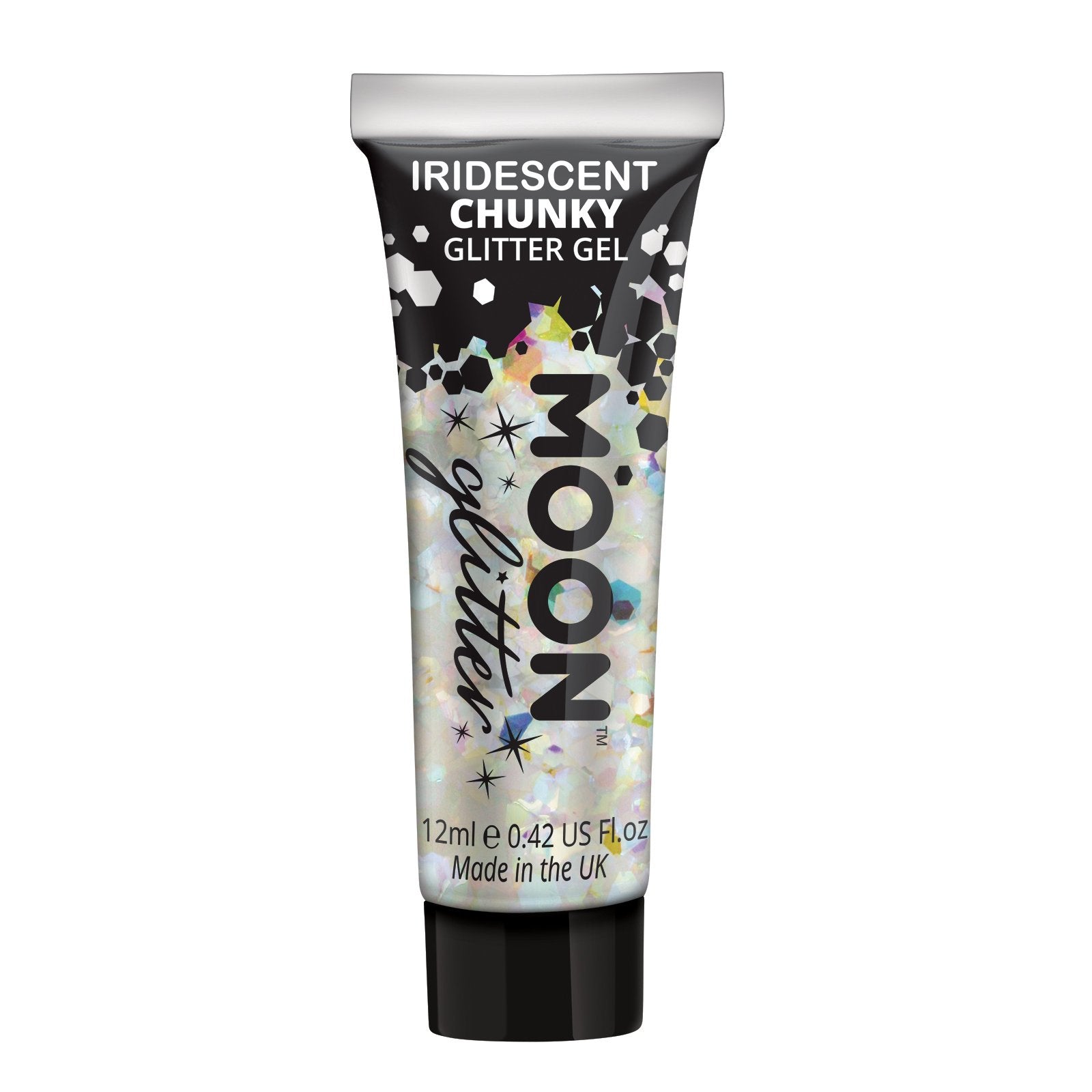 Iridescent Chunky Glitter Gel -Moon Glitter