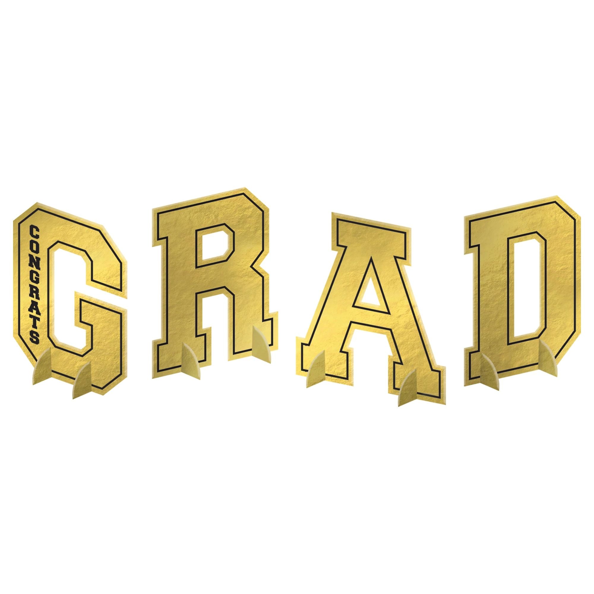 Grad Letters Designs GRAD Letters Centerpiece | Graduation – Fun Services Colorado