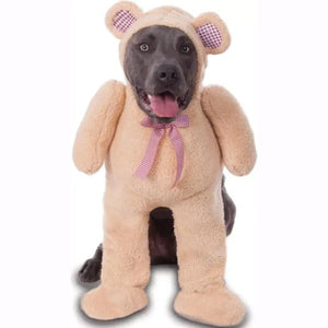 Walking Teddy Bear Costume | Pet (Clearance)