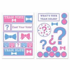 Gender Reveal Team Spirit Decals