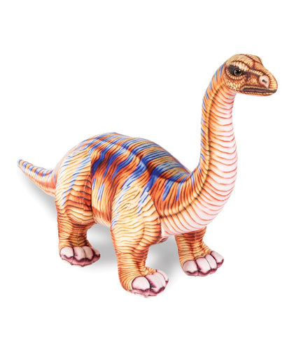 Brown Apatosaurus Plush Toy | Real Planet