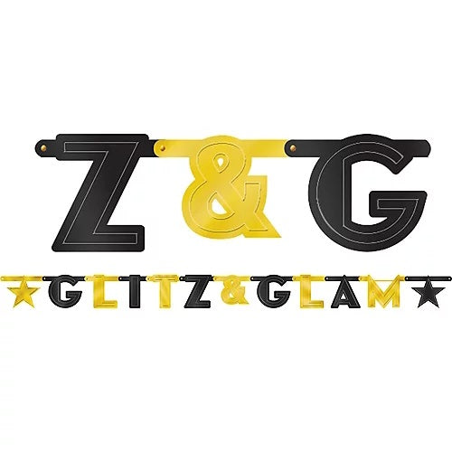Gold and Black letters