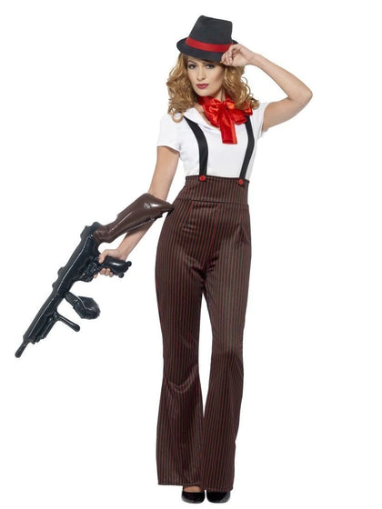 Glam Gangster Costume | Adult