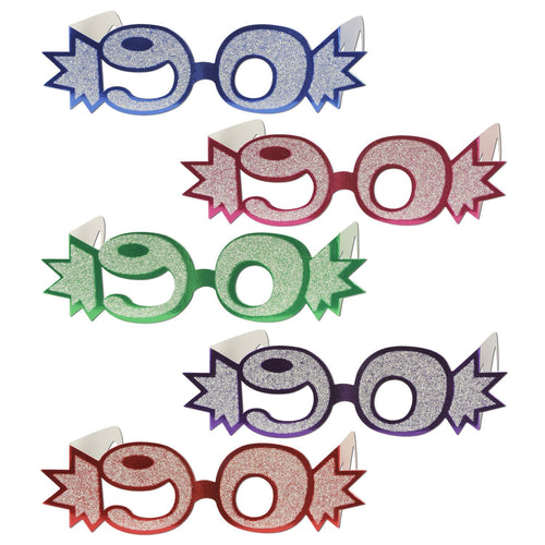 Glittered Foil Eyeglasses 90 