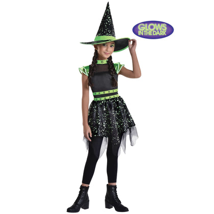 Glow-in-the-Dark Midnight Mischief Witch | Child