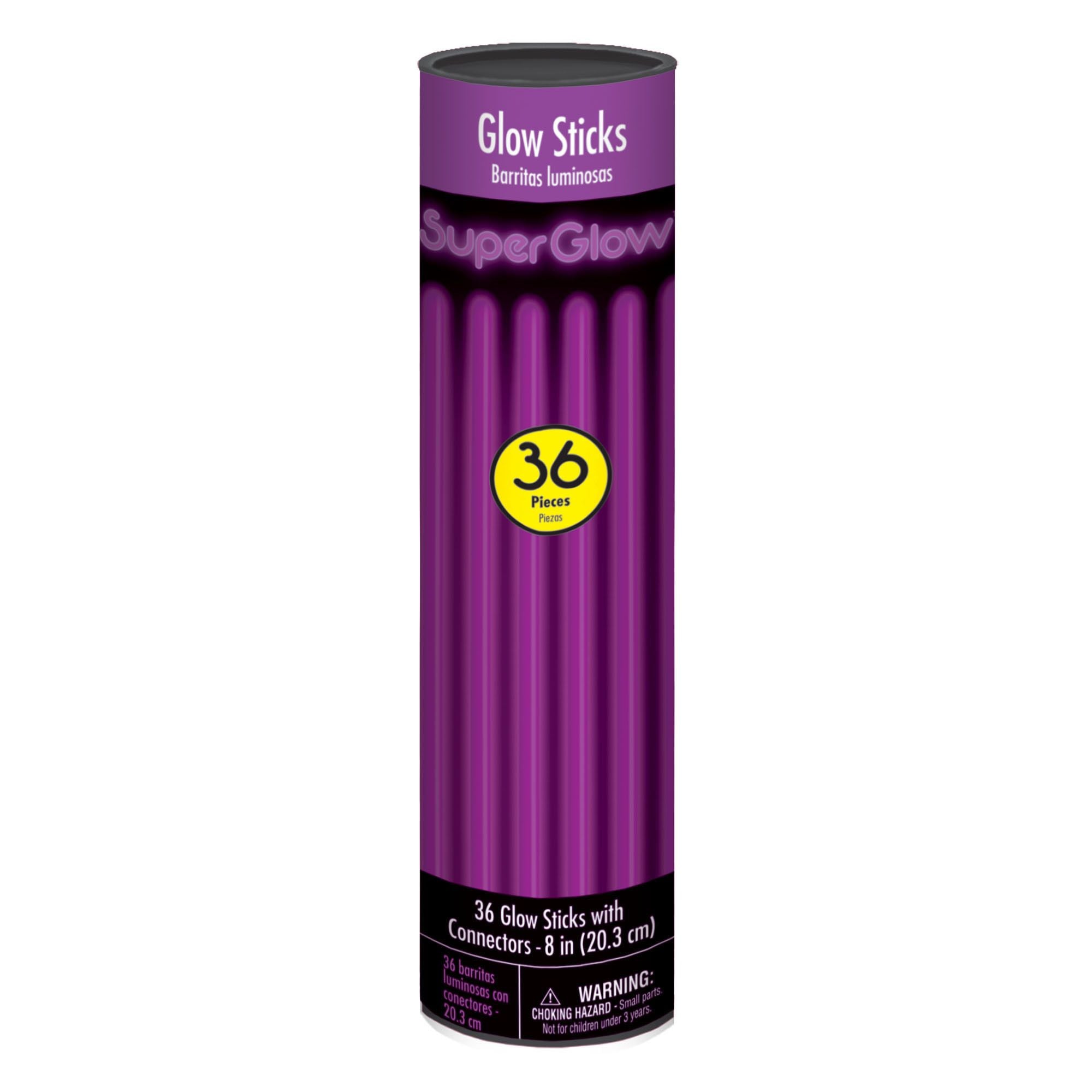 purple glow sticks