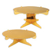 Gold Metallic Cake Stands