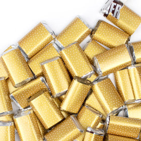 Gold  Wrapped Hershey's Miniatures