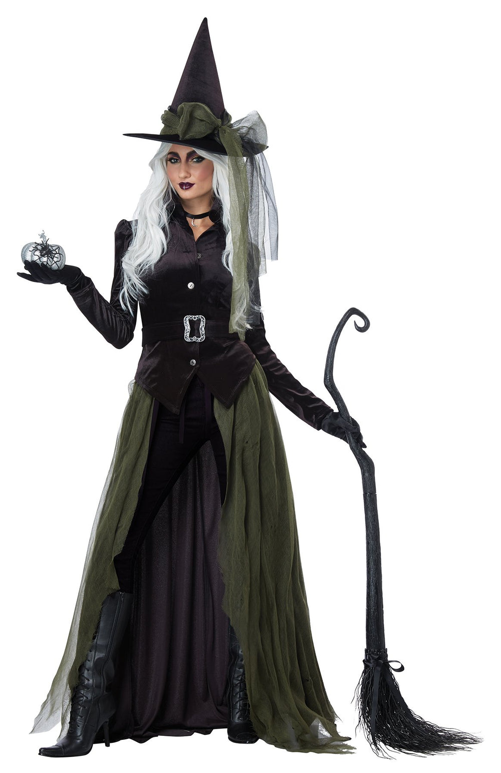 Black and Green Witch